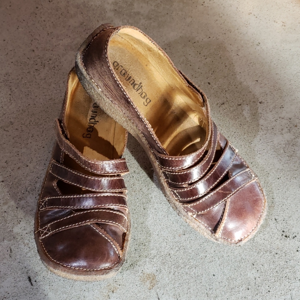 Groundhog Leather Shoes